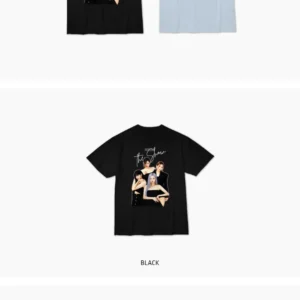 BLACKPINK THESHOW Goods - T-SHIRT TYPE 4 - SIZE: L - Color: Black