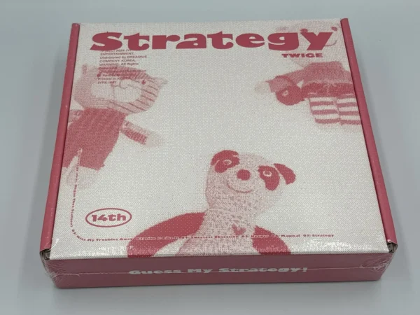 TWICE 14th Mini Album [STRATEGY] (Step 1 Ver. / Step 2 Ver. / Step 3 Ver.)