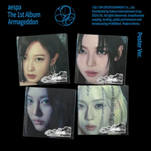 aespa - 1st Album [ Armageddon ] (Poster ver.)