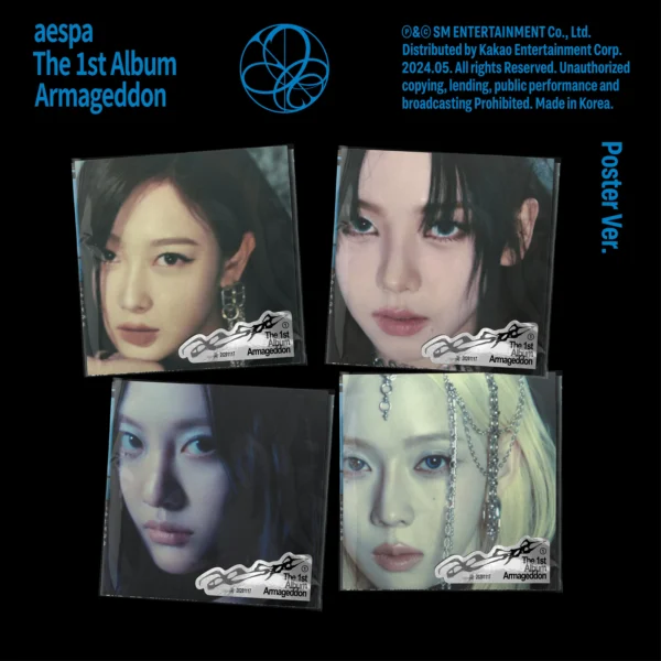 aespa - 1st Album [ Armageddon ] (Poster ver.)