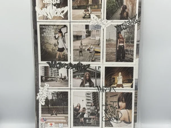aespa - 3rd Mini Album [MY WORLD] (Tabloid Ver.)