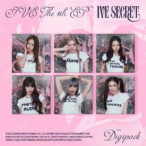 IVE 4th EP Album [IVE SECRET] (Digipack Ver. Limited)