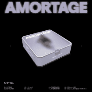 JISOO - 1st Mini Album [AMORTAGE] (APP Ver.)