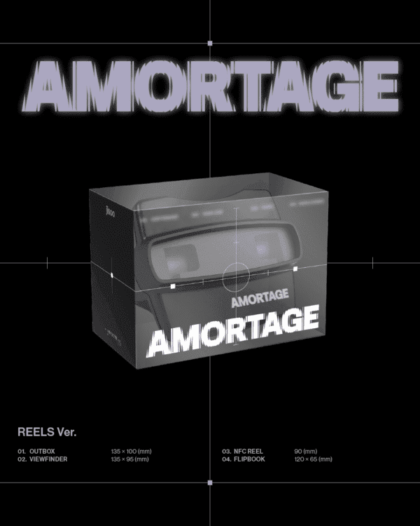 JISOO - 1st Mini Album  [AMORTAGE] (REELS Ver.)