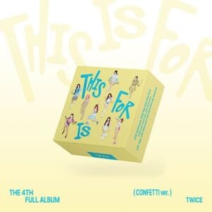 TWICE – 4th Full Album [THIS IS FOR] (CONFETTI ver.)