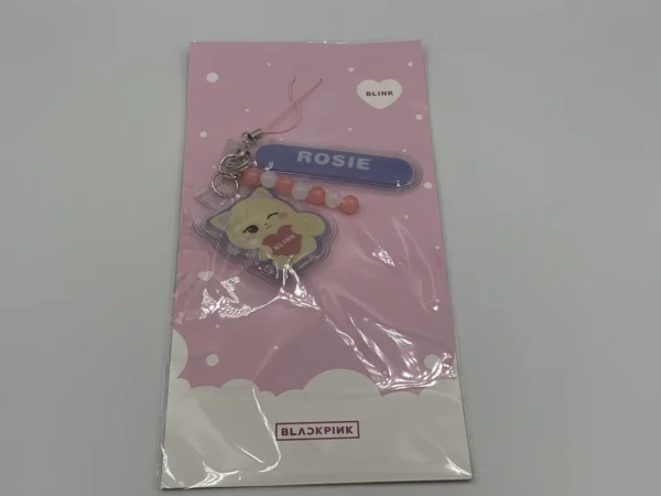 BLACKPINK - DEADLINETOUR Character Light Stick Airtube Keyring ROSIE