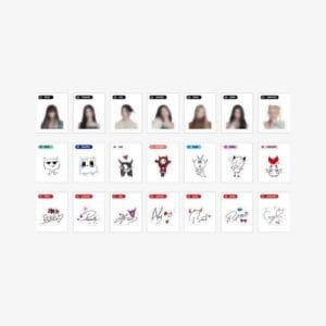BABYMONSTER - SEEYOUTHERE Random Seal Sticker Pack