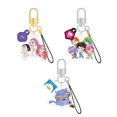 KPOP DEMON HUNTERS: Official Light Stick Keyring Charm