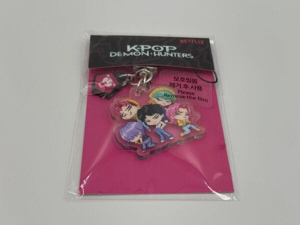 KPOP DEMON HUNTERS: Official Light Stick Keyring Charm