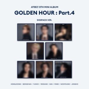 ateez-voorplaatje-13th-mini-album-goldenhourpart4-digipack ATEEZ 13th Mini Album - GOLDEN HOUR : Part.4 (Digipack Ver.)
