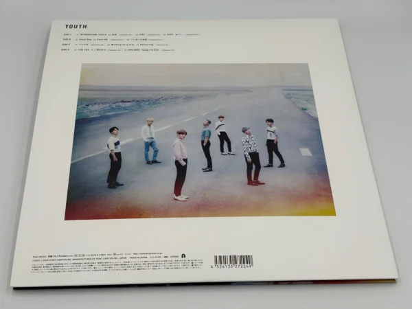 BTS - Youth [2 LP Clear Purple Color Limited Edition Album]
