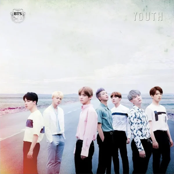 BTS - Youth [2 LP Clear Purple Color Limited Edition Album]