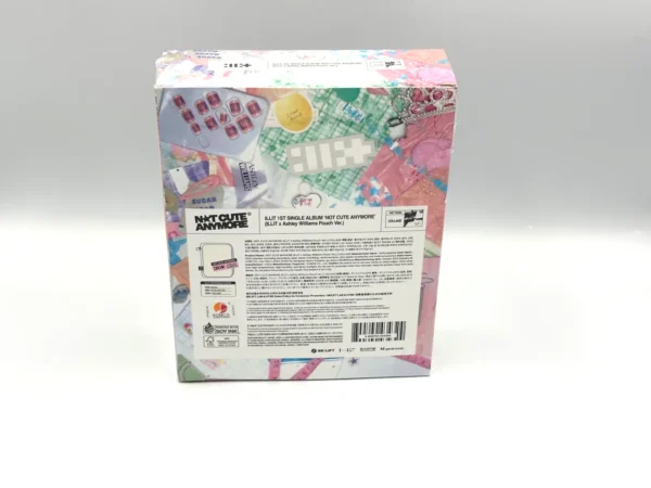 ILLIT 1st Single Album - NOT CUTE ANYMORE (ILLIT x Ashley Williams Pouch Ver.)