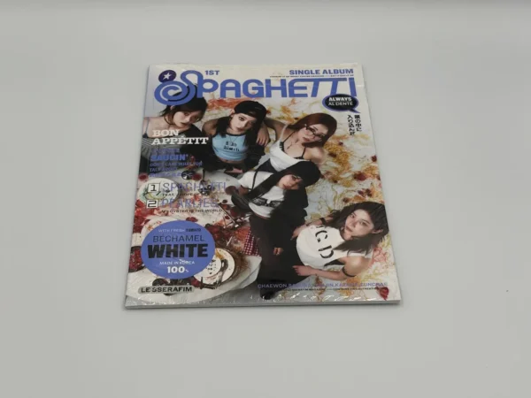 LE SSERAFIM 1st Single Album - SPAGHETTI (COMPACT Ver.)