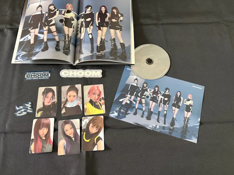 BABYMONSTER 3rd Mini Album - CHOOM (Metallic Versie) (Outlet) - K