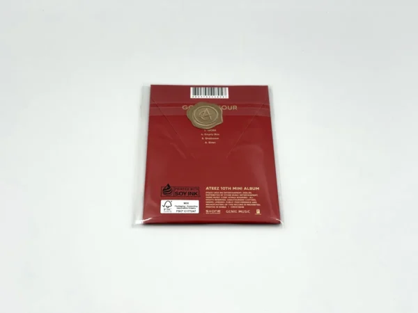 ATEEZ 10th Mini Album GOLDEN HOUR Part.1 (POCAALBUM) backside ATEEZ 10th Mini Album GOLDEN HOUR : Part.1 (POCAALBUM)