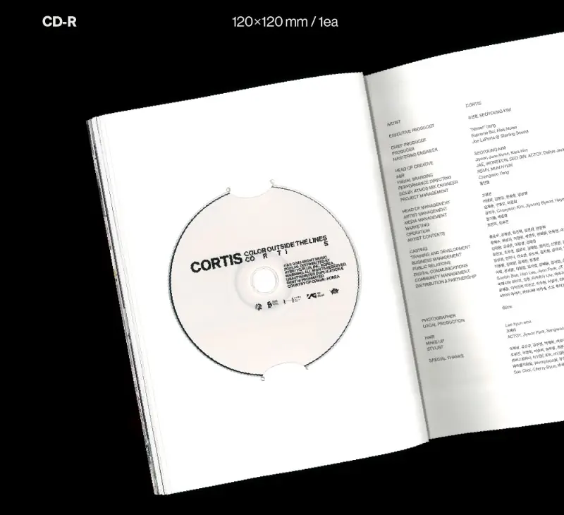 CORTIS 1st EP - COLOR OUTSIDE THE LINES (Scene 1 Ver) cd
