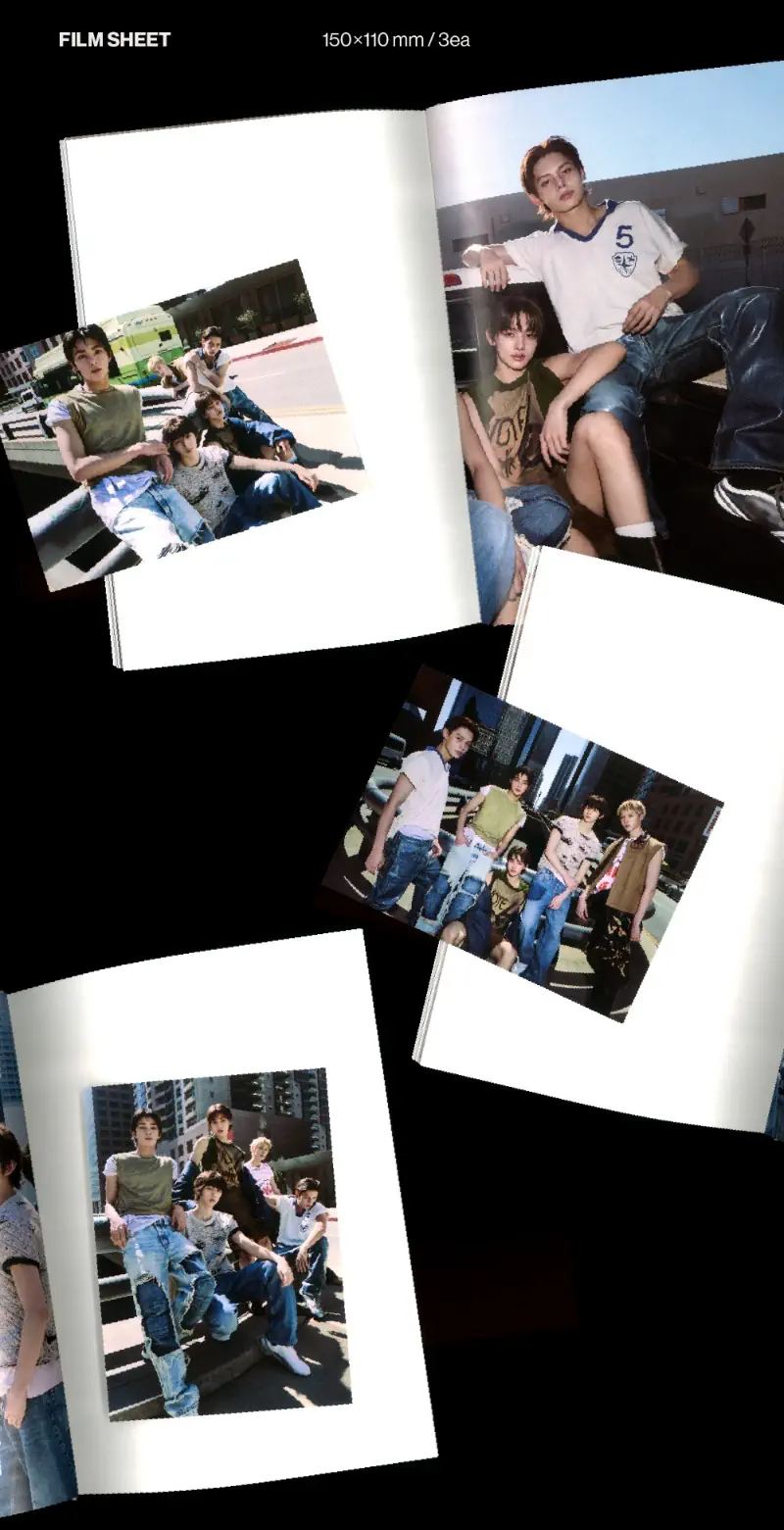 CORTIS 1st EP - COLOR OUTSIDE THE LINES (Scene 2 Ver) film sheet