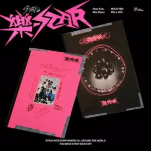 Stray Kids 8th Mini Album ROCK-STAR (ROCK VER., ROLL VER.)