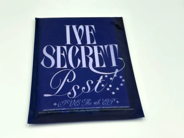 IVE 4th EP Album [IVE SECRET] (Shh!/Gasp!/Psst! Ver.) (Outlet)
