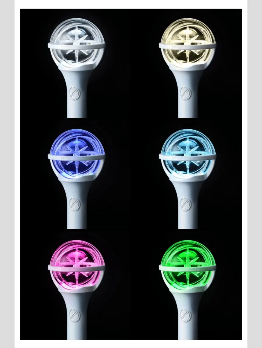 KATSEYE Official Light Stick colors