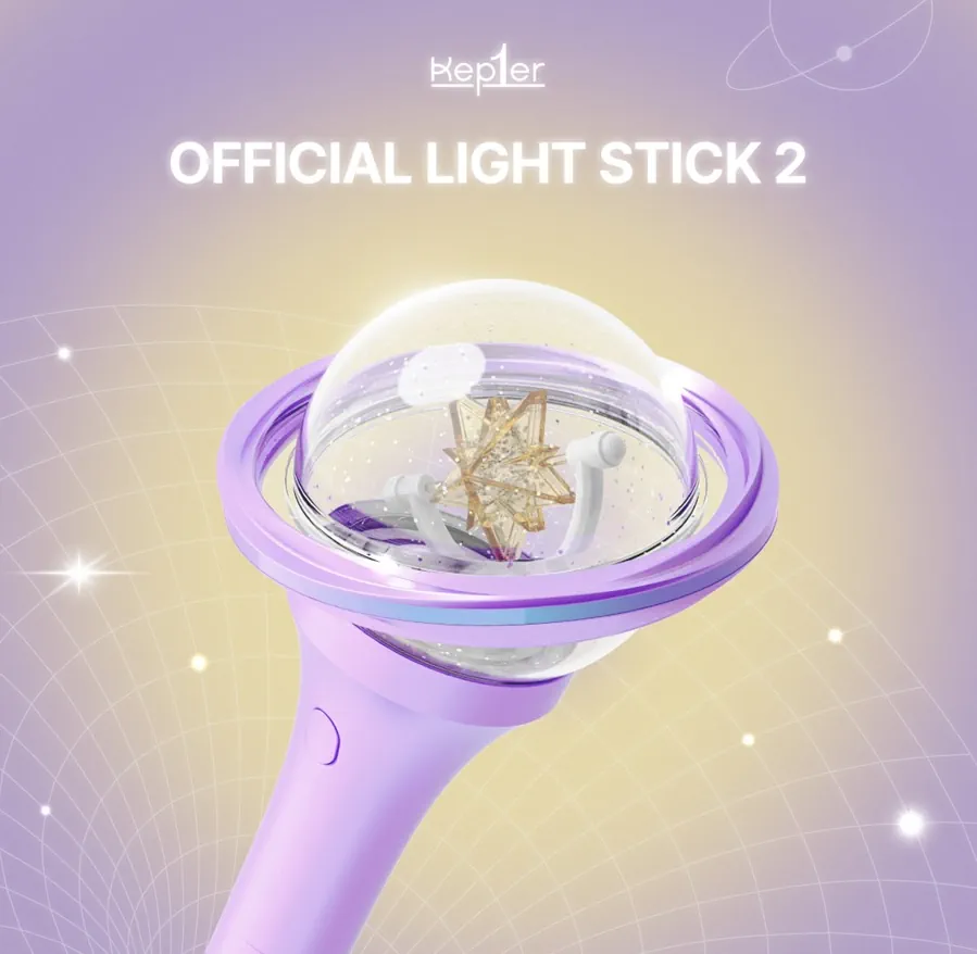 Kep1er Official Light Stick 2 front