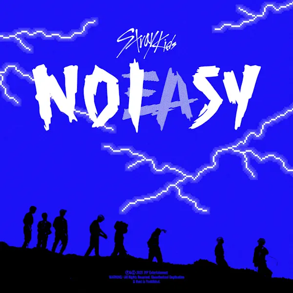 front image for stray kids NOEASY album