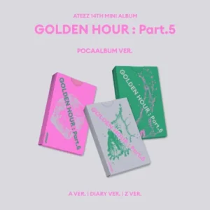 ATEEZ 14th Mini Album – GOLDEN HOUR Part.5 (POCAALBUM) ATEEZ 14th Mini Album – GOLDEN HOUR Part.5 (POCAALBUM)