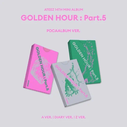 ATEEZ 14th Mini Album – GOLDEN HOUR Part.5 (POCAALBUM) ATEEZ 14th Mini Album – GOLDEN HOUR Part.5 (POCAALBUM)