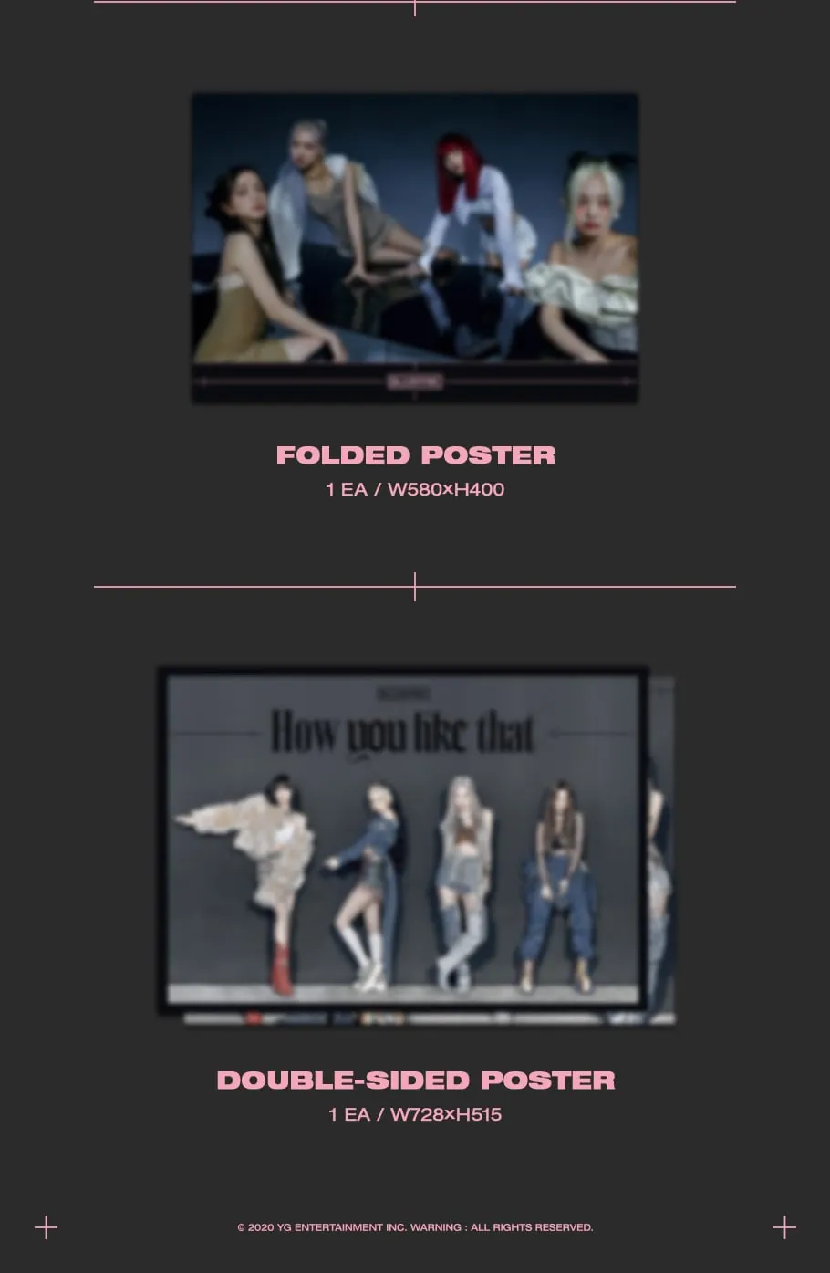 BLACKPINK 2nd Mini Album - KILL THIS LOVE posters