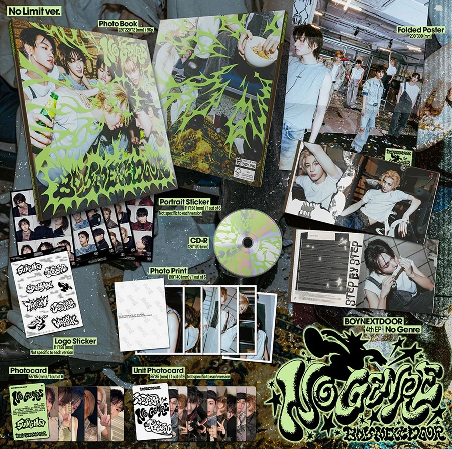 BOYNEXTDOOR 4th Mini Album - No Genre no limit version