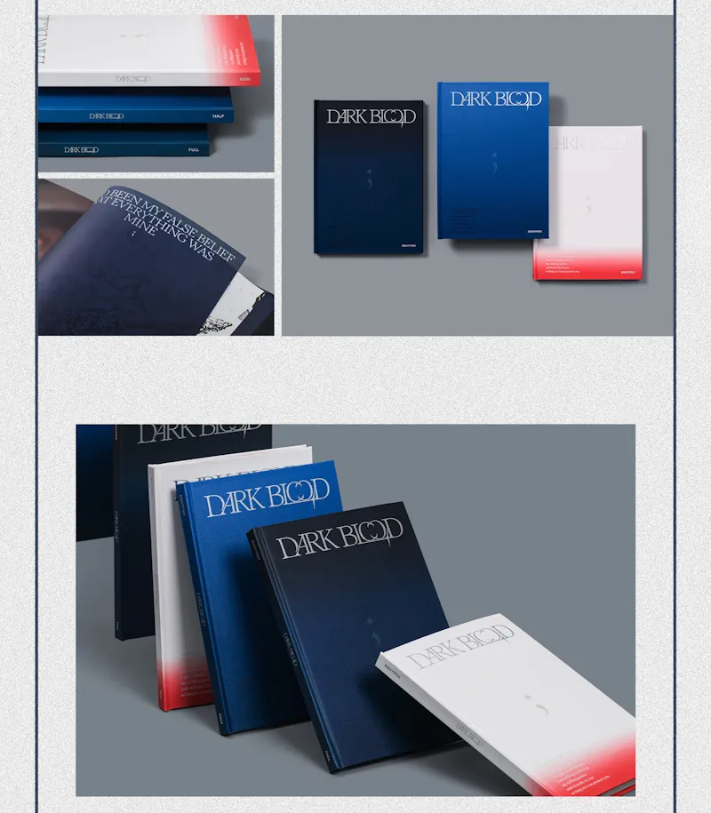 ENHYPEN 4th Mini Album DARK BLOOD content versions