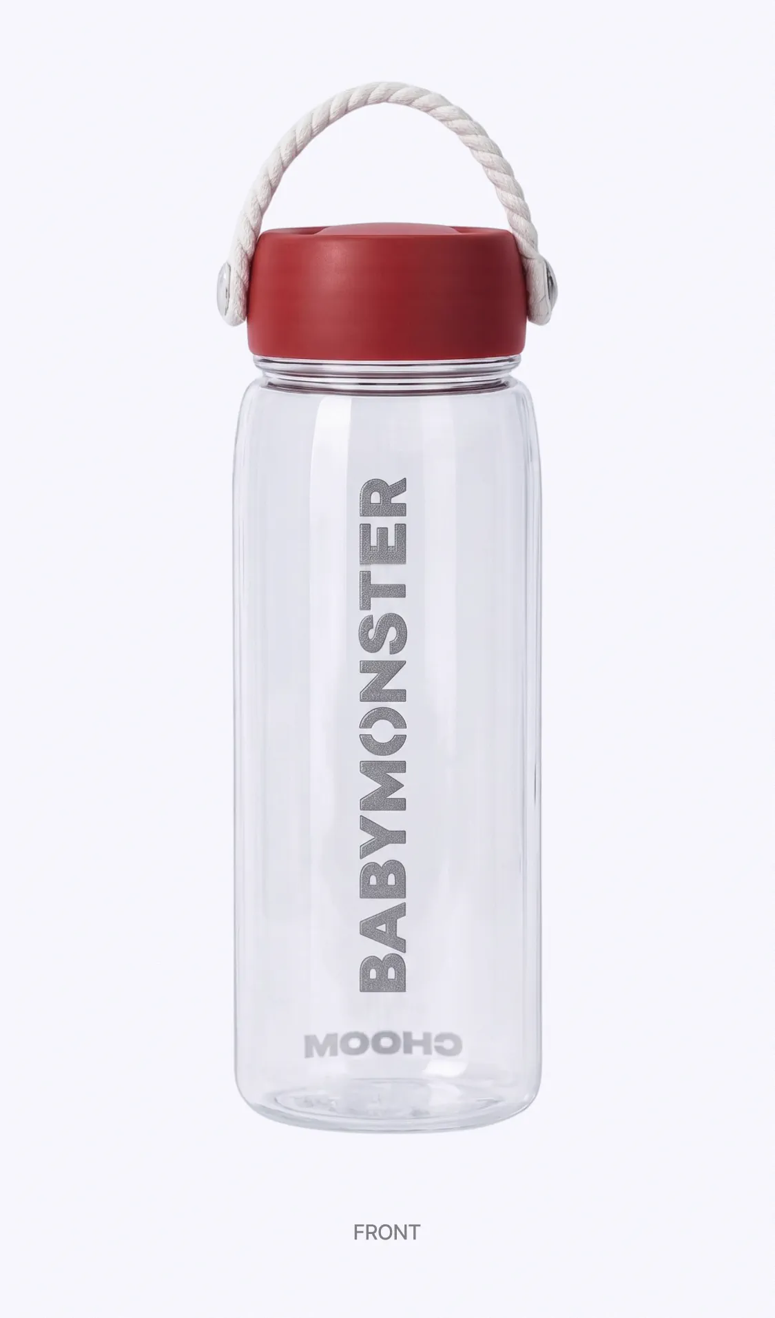 BABYMONSTER Water Bottle - CHOOMTOUR front view