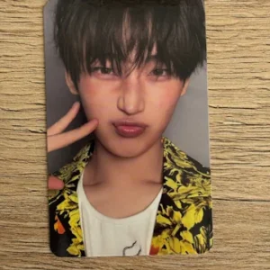 ENHYPEN – DESIRE UNLEASH Photocard [black-yellow] – Sunoo
