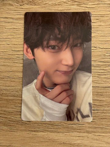 ENHYPEN – DESIRE UNLEASH Photocard [gray-green] – Sunoo