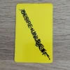 ENHYPEN – DESIRE UNLEASH Photocard [yellow] – backside