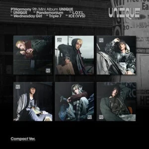P1Harmony 9th Mini Album - UNIQUE (Compact Ver.) P1Harmony 9th Mini Album - UNIQUE (Compact Ver.)