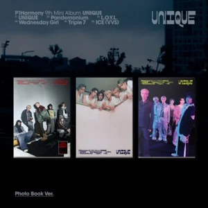 P1Harmony 9th Mini Album - UNIQUE (Photobook Ver.) P1Harmony 9th Mini Album - UNIQUE (Photobook Ver.)