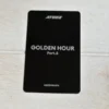 ATEEZ – Golden Hour : Part.5 Apple Music Photocard [black-gray] – Hongjoong & Seonghwa