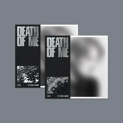 EVAN 1st Mini Album - DEATH OF ME (BANDANA A Ver. BANDANA B Ver.)