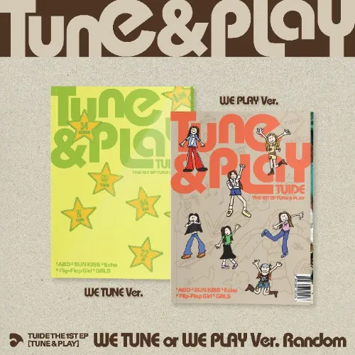 TUIDE 1st EP - TUNE & PLAY (WE TUNE Ver. WE PLAY Ver.)